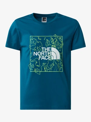 Koszulka dla dzieci The North Face New S/S Graphic Tee - blue/lemon