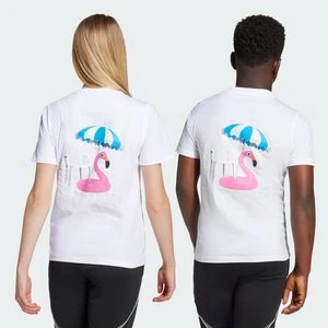 Koszulka dla dzieci z grafiką kultowego Messiego Adidas