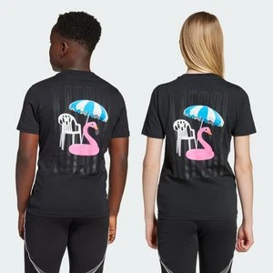 Koszulka dla dzieci z grafiką kultowego Messiego Adidas