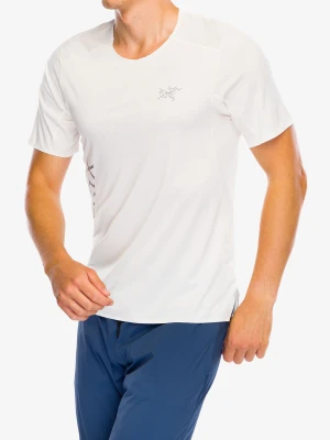 Koszulka do biegania Arcteryx Norvan Downword Logo Shirt SS - arctic silk