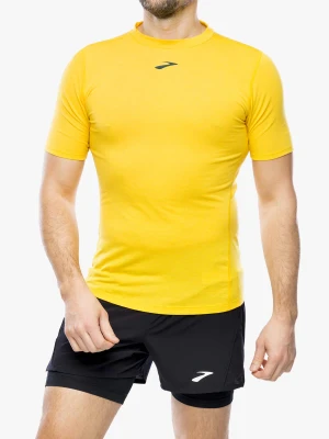 Koszulka do biegania Brooks High Point Short Sleeve - lemon chrome