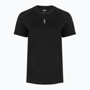 Koszulka do biegania damska HOKA EveryRun Short Sleeve black