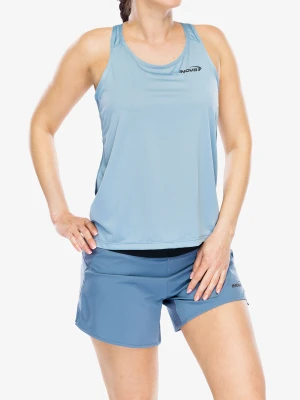 Koszulka do biegania damska Inov-8 Performance Vest - blue grey/slate