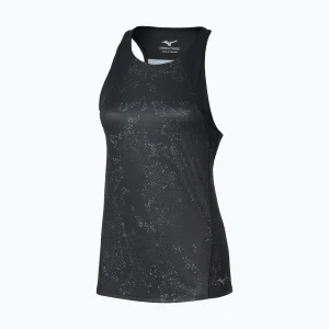 Koszulka do biegania damska Mizuno Active DryAeroFlow Graphic Tank Top black