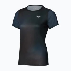 Koszulka do biegania damska Mizuno Core Graphic Short Sleeve insignia blue Granatowy