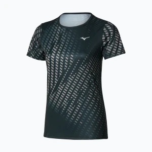 Koszulka do biegania damska Mizuno Core Graphic Tee black/gray
