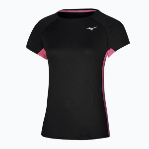 Koszulka do biegania damska Mizuno DryAeroFlow Tee black
