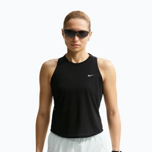 Koszulka do biegania damska Nike Swift Breathe Dri-Fit black/black/white