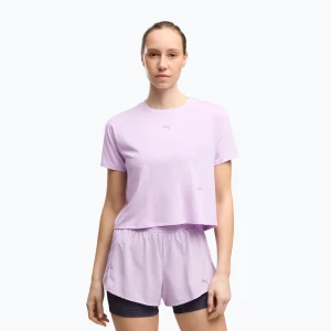 Koszulka do biegania damska PUMA Run Brightstride Cloudspun light lavender Fioletowy