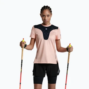 Koszulka do biegania damska X-Bionic Corefusion Run Shirt fresh peach Różowy