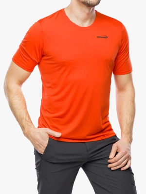 Koszulka do biegania Inov-8 Performance Short Sleeve - fiery red/red