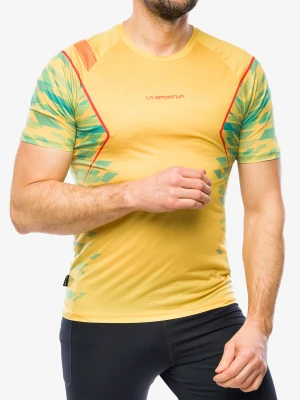 Koszulka do biegania La Sportiva Pacer T-Shirt - bamboo/tropic blue