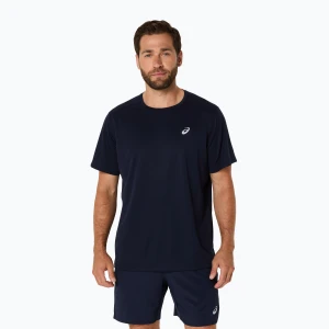 Koszulka do biegania męska ASICS Core midnight Granatowy