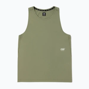 Koszulka do biegania męska Ciele Athletics DLYSinglet toad Zielony