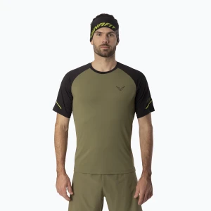 Koszulka do biegania męska DYNAFIT Alpine Pro military green / 0910