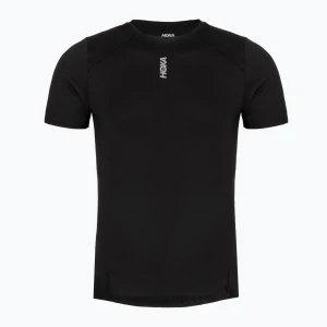 Koszulka do biegania męska HOKA EveryRun Short Sleeve black