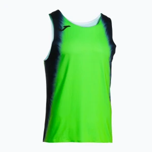 Koszulka do biegania męska Joma Elite XI fluor green/navy