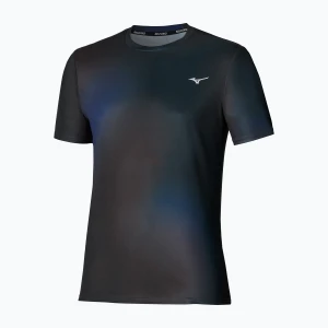 Koszulka do biegania męska Mizuno Core Graphic Short Sleeve black / blue