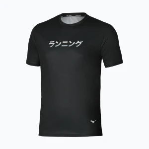 Koszulka do biegania męska Mizuno Core Graphic Tee black