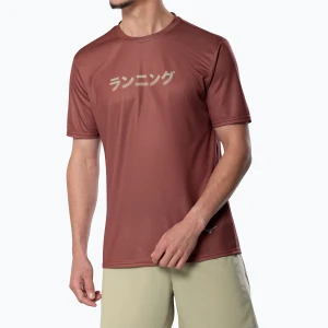 Koszulka do biegania męska Mizuno Core Graphic TeeKoszulka do biegania męska Mizuno Core Graphic Tee copper brown