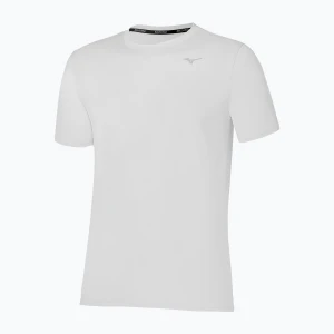 Koszulka do biegania męska Mizuno Core Run Short Sleeve Tee cloudscape Biały