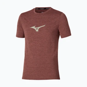 Koszulka do biegania męska Mizuno Core Runbird Tee copper brown