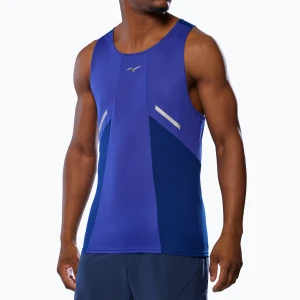 Koszulka do biegania męska Mizuno DryAeroFlow Tank reflexblue