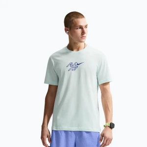 Koszulka do biegania męska Nike AeroSwift Dri-Fit barely green/lapis