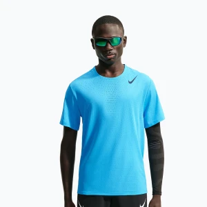 Koszulka do biegania męska Nike AeroSwift light current blue / black