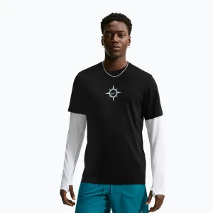 Koszulka do biegania męska Nike Dri-Fit Graphic black / action grape