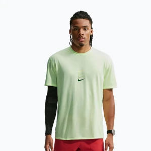 Koszulka do biegania męska Nike Dri-Fit Running Top barely volt Żółty