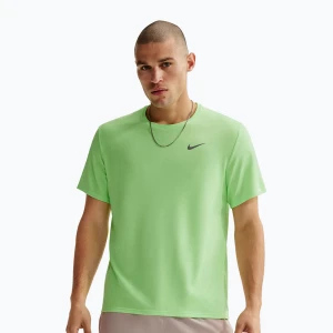 Koszulka do biegania męska Nike Miler Dri-Fit UV lime blast