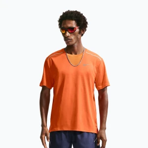 Koszulka do biegania męska Nike Miler Dri-Fit UV safety orange