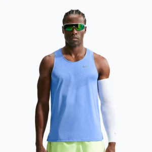 Koszulka do biegania męska Nike Stride Dri-Fit ADV royal pulse Niebieski