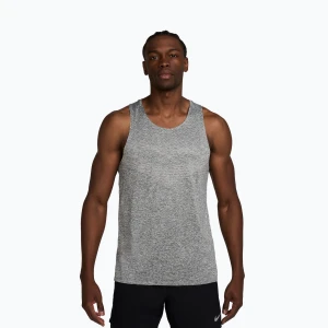 Koszulka do biegania męska Nike Stride Dri-Fit ADV smoke grey/heather