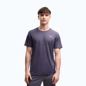 Koszulka do biegania męska PUMA Run Velocity Tee Poly inky depths Fioletowy
