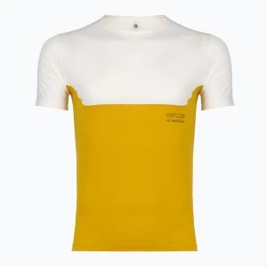 Koszulka do biegania męska SCOTT Endurance Tech white/sundial yellow