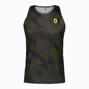 Koszulka do biegania męska SCOTT RC Run Tank black/yellow
