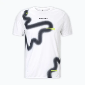 Koszulka do biegania męska SCOTT RC Run white/black