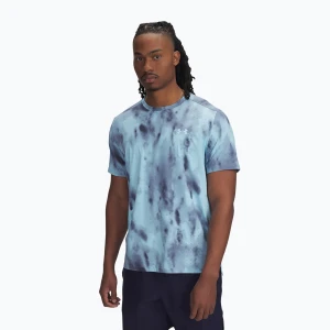 Koszulka do biegania męska Under Armour Launch Elite Print stream/reflective