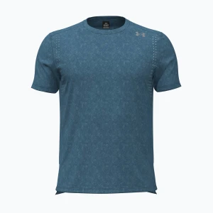Koszulka do biegania męska Under Armour Velociti Pro Print wham blue/boundless blue/black
