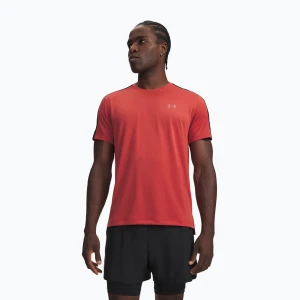 Koszulka do biegania męska Under Armour Velociti Reflect heritage red / black / reflective