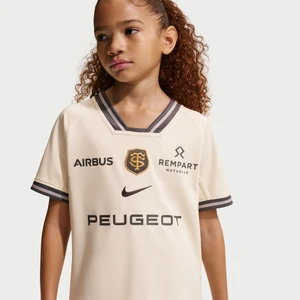 Koszulka do rugby dla starszych dzieci Nike Stadium Stade Toulousain (wersja czwarta) - Brązowy