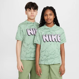 Koszulka do skateboardingu dla dużych dzieci Dri-FIT Nike SB - Zieleń