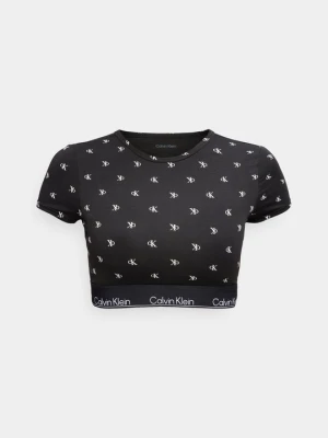 Koszulka do spania Calvin Klein czarny