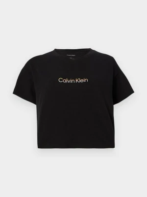 Koszulka do spania Calvin Klein czarny