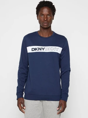 Koszulka do spania DKNY niebieski