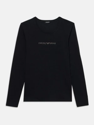 Koszulka do spania Emporio Armani czarny