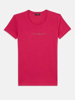 Koszulka do spania Emporio Armani różowy