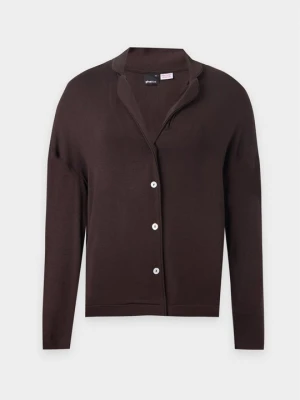 Koszulka do spania Gina Tricot brązowy